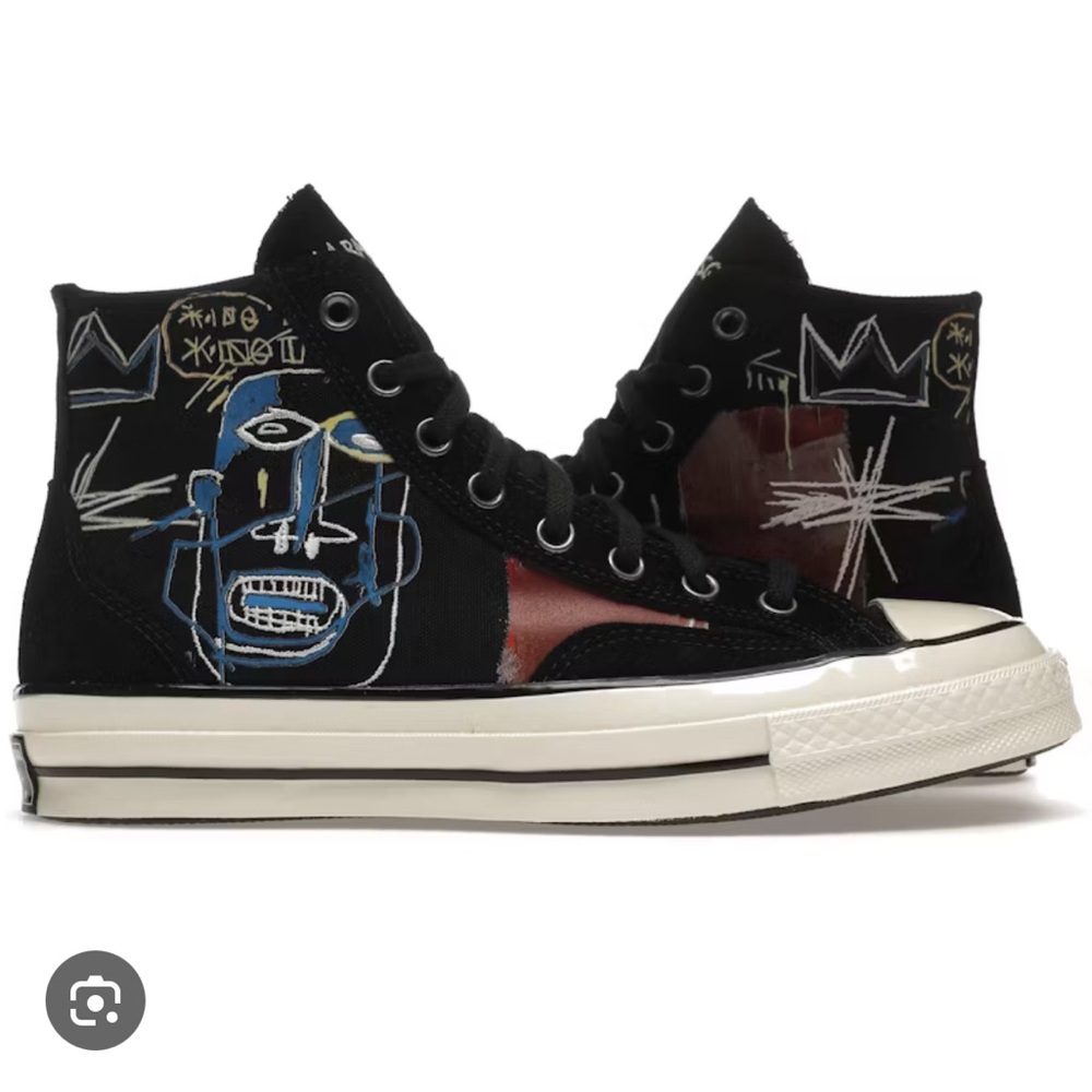 Converse Black High-Top Basquiat Sneakers